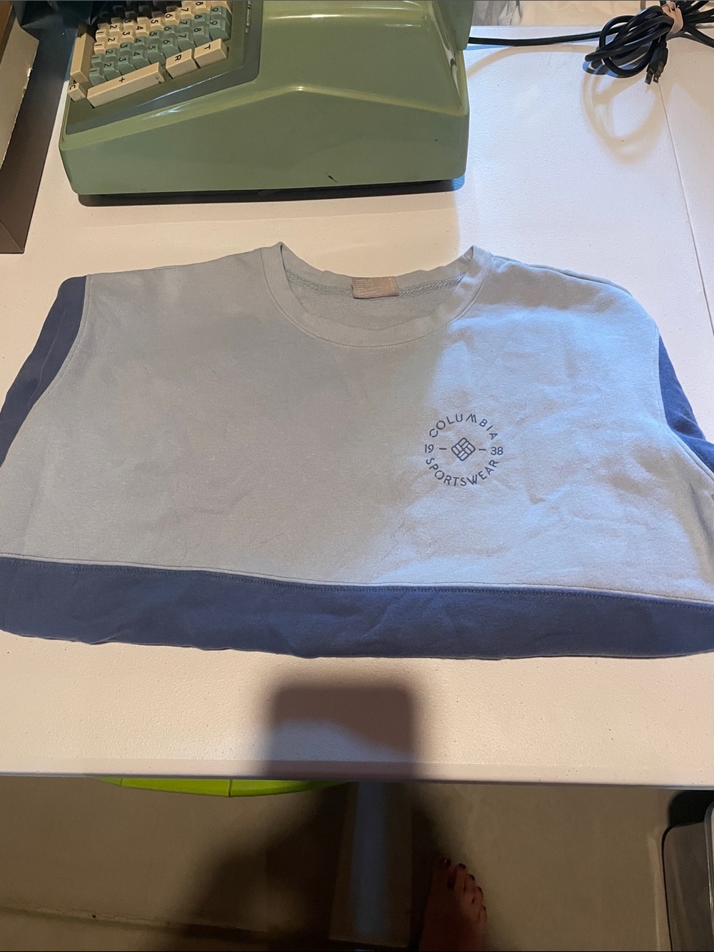 Columbia Light Blue Crewneck Sweatshirt